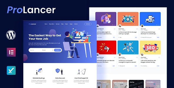 Prolancer v1.0.7 - Freelance Marketplace WordPress theme