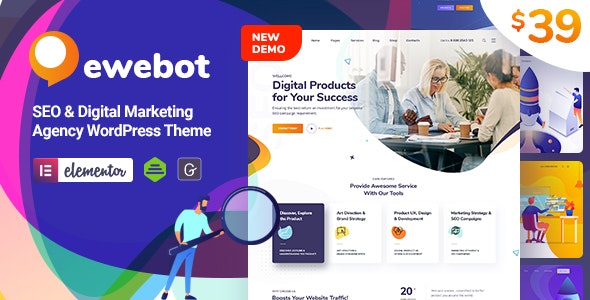 EWEBOT V2.3.4 - SEO Marketing & Digital Agency