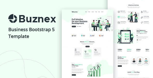 Buznex v1.0 - Corporate Business Bootstrap5 Template