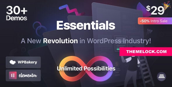 Essentials v1.2.10 - Multipurpose WordPress Theme