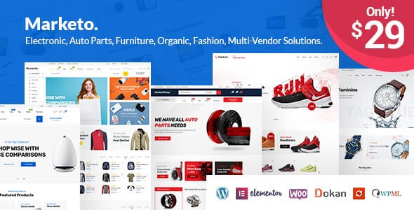 Marketo v3.5 - ECommerce & Multivendor Theme