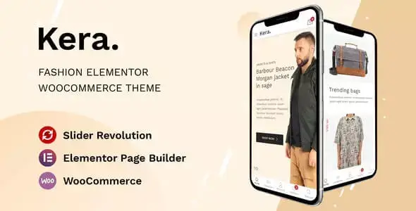 Kera v1.1.6 - Fashion Elementor WooCommerce Theme