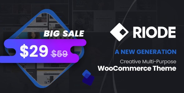 RIODE V1.1.0 - Multi-Purpose WooCommerce Theme