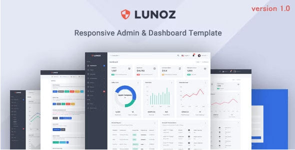 Lunoz - Admin & Dashboard Template