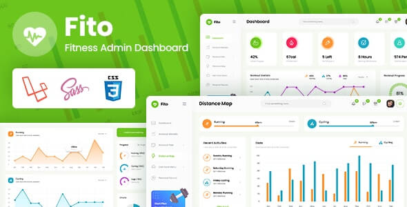 Fito v1.0 - Fitness Laravel Admin Dashboard