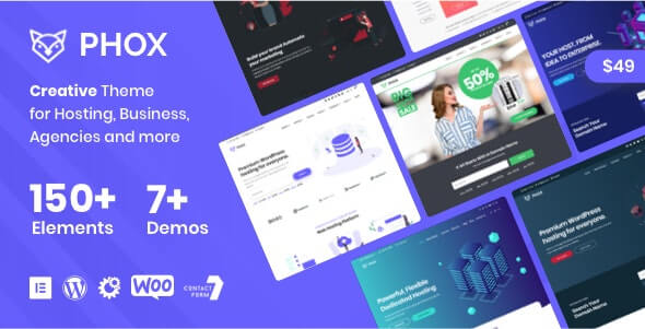 Phox v1.7.7 - Hosting WordPress & WHMCS Theme