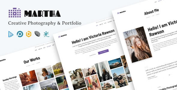 Martha v1.0 - Creative Portfolio Joomla Template