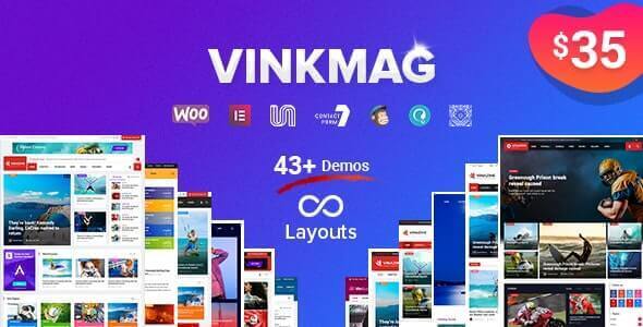 VINKMAG V3.2 - AMP Newspaper Magazine WordPress Theme