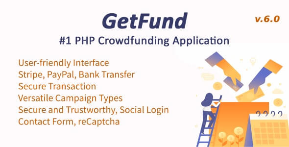 GetFund v6.0 - A Professional Laravel Crowdfunding Platform