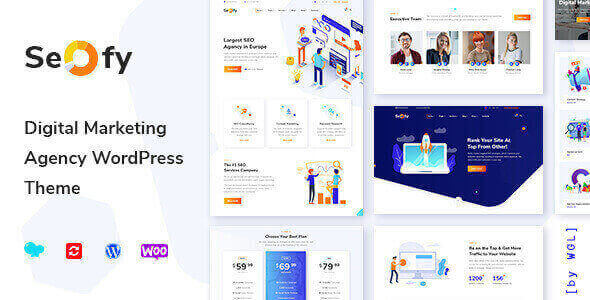 Seofy v1.6.1 - Digital Marketing Agency Theme