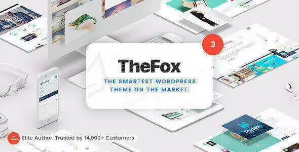 TheFox v3.9.9.9.22 - Responsive Multi-Purpose WordPress Theme