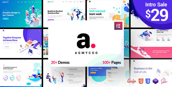 Agmycoo v1.9 - Isometric Creative Digital Agency