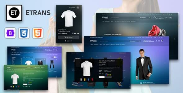 eTrans v1.0 - eCommerce HTML Template