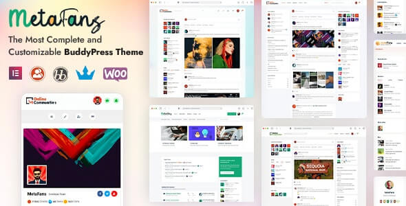 MetaFans v2.1.0 - Community & Social Network BuddyPress Theme