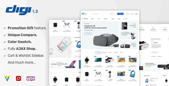 Digi v1.6.3 - Electronics Store WooCommerce Theme