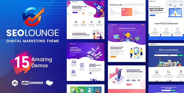 SEOLOUNGE V3.0.2 - Digital Marketing Theme