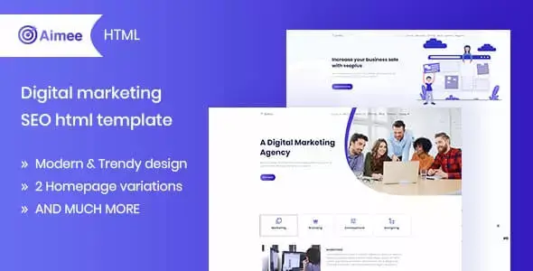 Aimee v1.0 - Digital Marketing & SEO Template