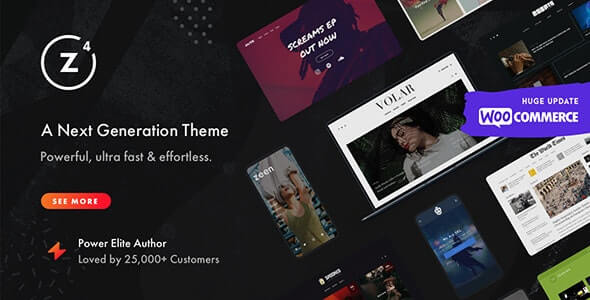 Zeen v4.0.0 - Next Generation Magazine WordPress