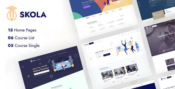 Skola v1.0.0 - LMS Online Courses WordPress Theme