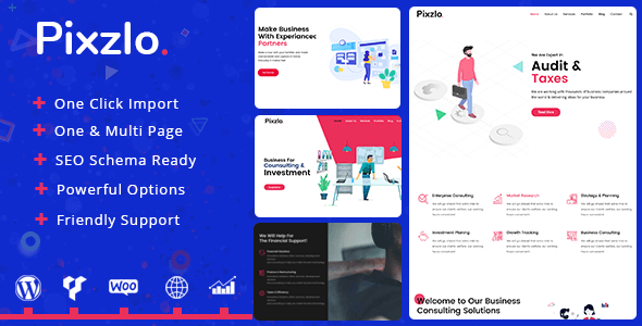 Pixzlo v1.1.3 - Creative Theme for Professionals