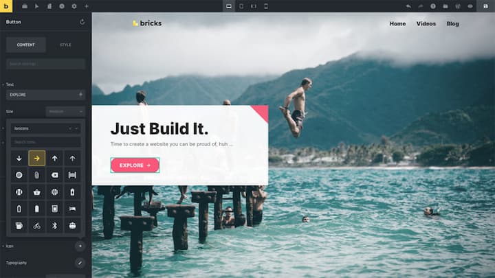 Bricks v1.8.3 - Visual Site Builder for WordPress