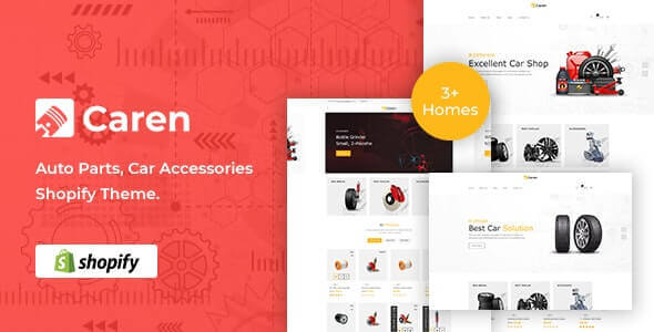 Caren v1.0.0 - Auto Parts, Car Accessories Shopify Theme