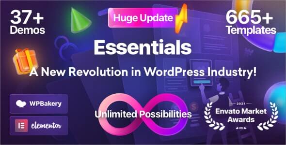 Essentials v2.0.2 - Multipurpose WordPress Theme