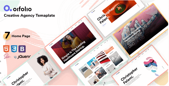 OIFOLIO V1.0 - Creative Agency Bootstrap Template