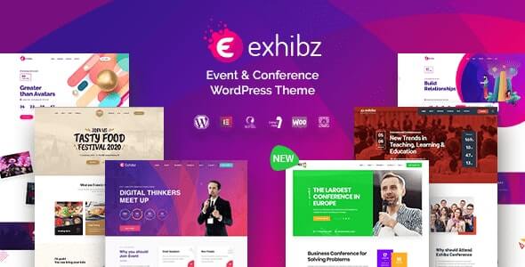 Exhibz v2.3.0 - Event Conference WordPress Theme