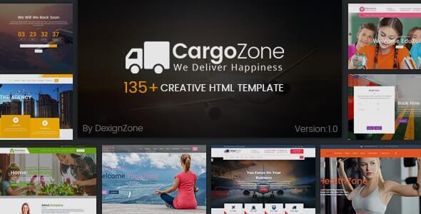 CargoZone v1.0 - Transport, Cargo, Logistics & Business Multipurpose HTML Template