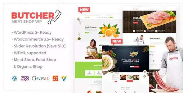 Butcher v2.23 - Meat, Organic Shop Woocommerce Theme