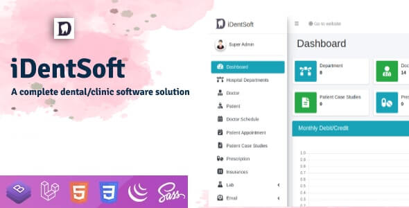 iDentSoft v1.2.0 - Dental / Clinic Software Solution