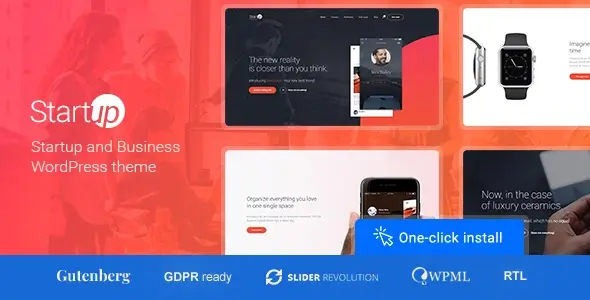 Startup Company v1.1.1 - Theme for Business & Technology