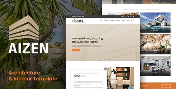 AIZEN v1.0 - Architecture & Interior Template