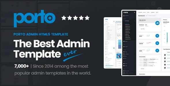 Porto Admin v3.1.0 - Responsive HTML5 Template