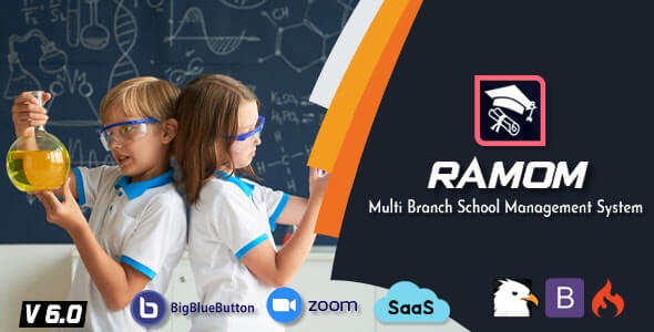 Ramom School v6.0 - Multi Branch School Management System