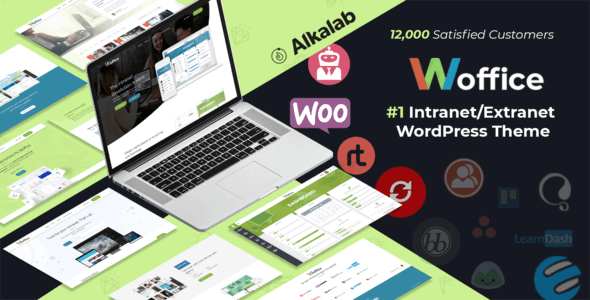 Woffice v3.1.2 - Intranet/Extranet WordPress Theme