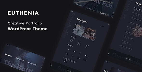 Euthenia v1.0.1 - Creative Portfolio WordPress Theme