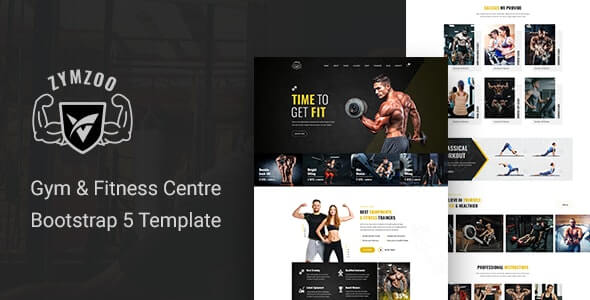 Zymzoo v1.0 - Gym & Fitness Centre Bootstrap 5 Template