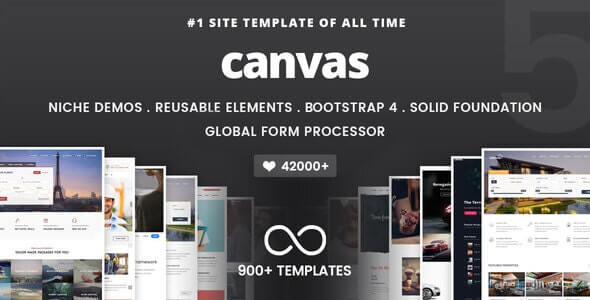 Canvas v6.4.1 - The Multi-Purpose HTML5 Template