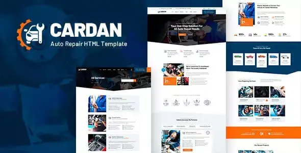 Cardan v1.0 - Car Repair Services HTML Template