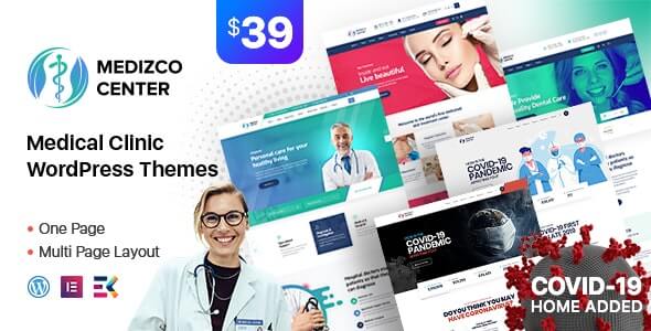 Medizco v2.6 - Medical Health & Dental Care Clinic WordPress Theme