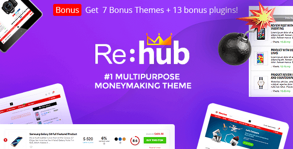 REHub v15.6.1 - Price Comparison, Business Community