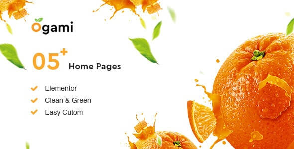 Ogami v1.30 - Organic Store & Bakery WordPress Theme