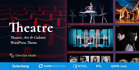 THEATER V1.2.0 - Concert & Art Event Entertainment Theme