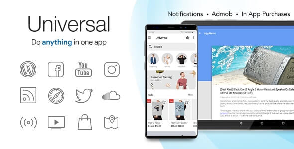 Universal v4.5.7 - Full Multi-Purpose Android App