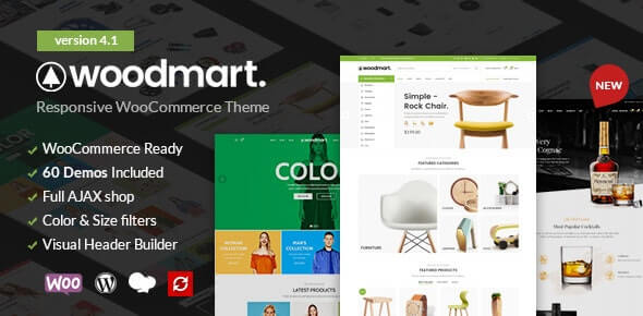 WoodMart v6.0.4 - Responsive WooCommerce Wordpress Theme