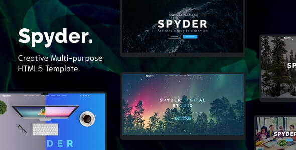 Spyder v1.0 - One Page Multipurpose HTML Template