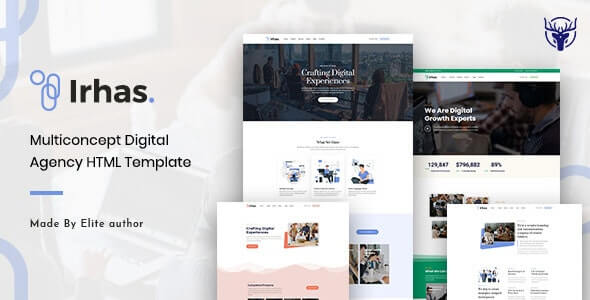 Irhas v1.0 - Digital Agency HTML Template