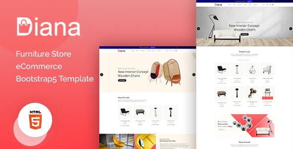 Diana v1.0 - Furniture Store eCommerce Template